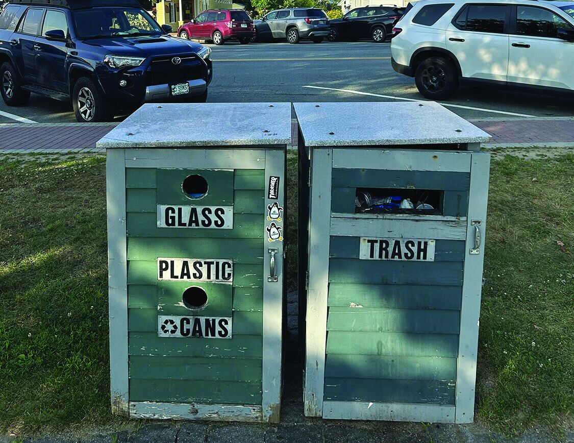 Selectmen discuss replacing 20-year-old trash cans